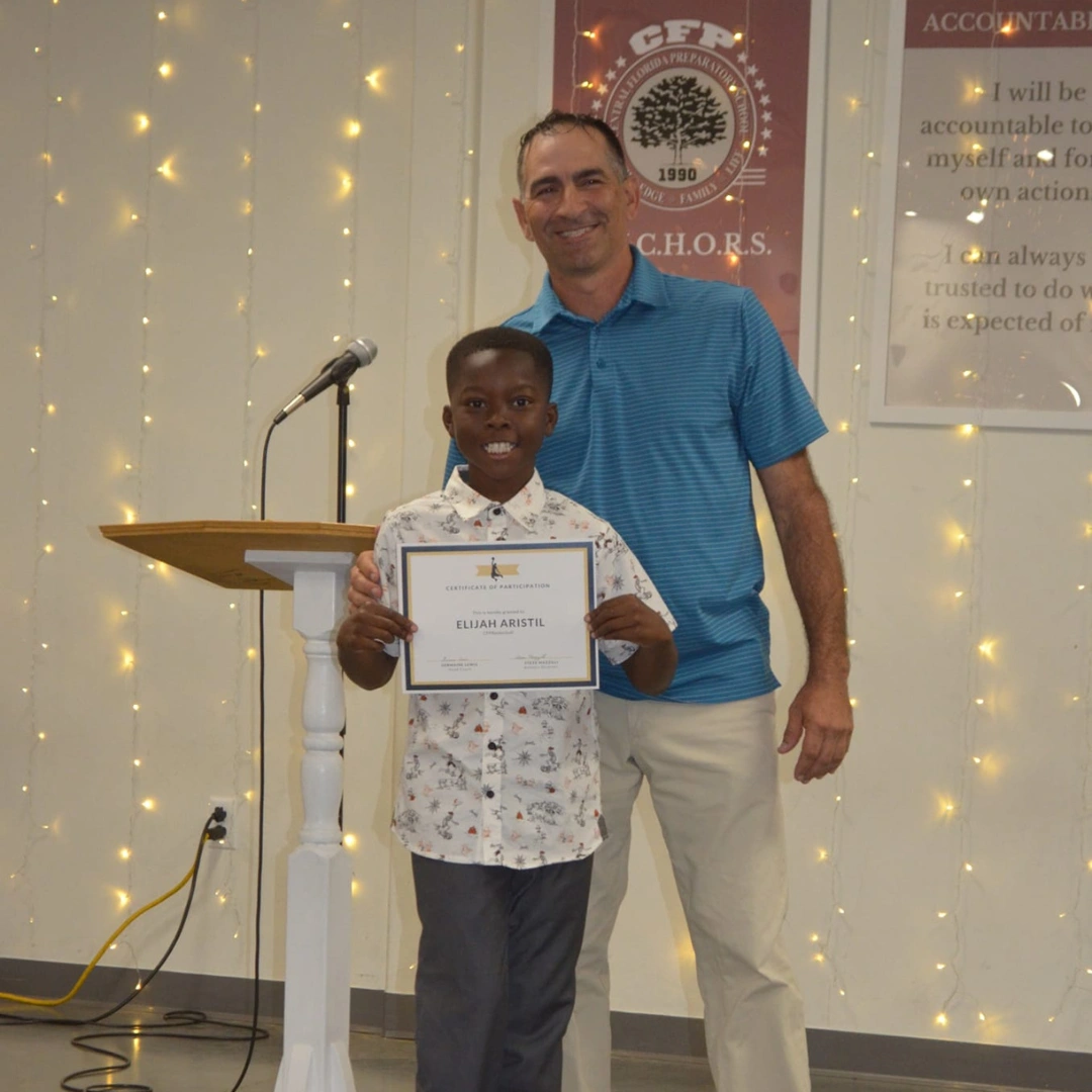 Elementary students learning